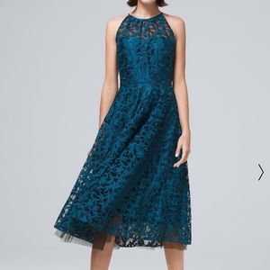 Lace Fit and Flare Dress